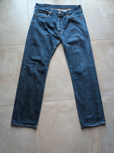 Jean levi 501 w34 l32 - 501, bleu