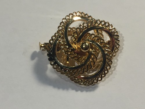 Bijoux broche ancienne plaqué - broche,