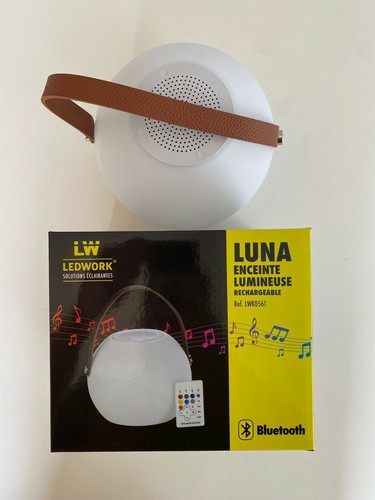 Enceinte lumineuse luna - enceinte, ''luna"