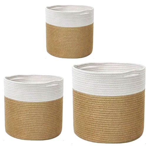 Panier corde fait main pot - panier,