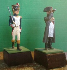 Lot 2 figurines en plomb