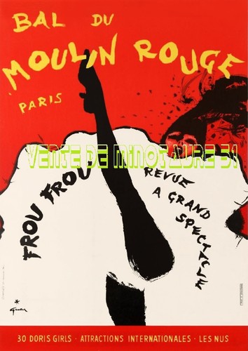 Moulin rouge paris revue - moulin,