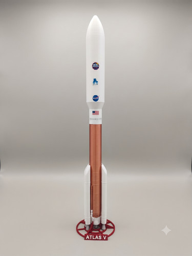 Maquette fusée atlas 551 - fusée,
