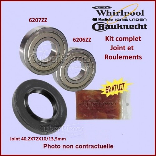 Kit palier whirlpool - kit,