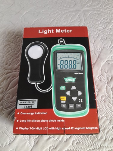 Luxmètre numérique turbotech - luxmètre,