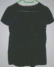 TOP COMPTOIR DES COTONNIERS taille 38 noir en soie 