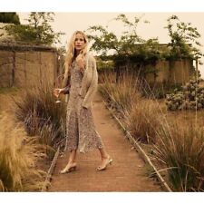 Robe Midi Longue Ceinturée Imprimée Florale Nanette En Zelda Pour Femmes S