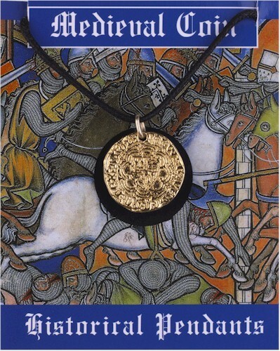 Collier pendentif pièce - collier,