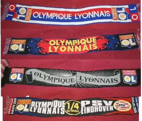 Echarpe lyon foot - 4,