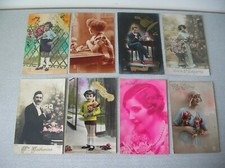 Lot de 8 anciennes cartes