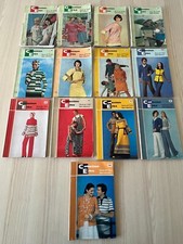 COLLECTION ERKA Revue de Tricot Main-Machine Lot de 13 Livres Magazines Couture