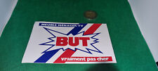 Autocollant Enseigne Magasin " BUT" MEUBLE MENAGER TV 