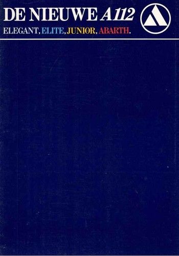 Catalogue brochure autobianchi - catalogue,