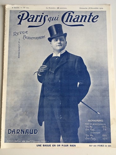 Paris qui chante revue