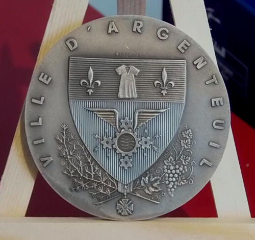 Medaille ville argenteuil - ,