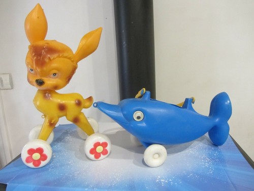 Jouets plastique vintage - , à