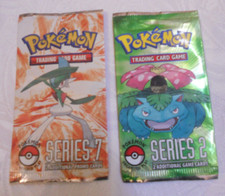 POKEMON BOOSTER POP series 2 - series 7 vide EMPTY PACK NO cards pop2 pop7