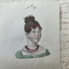 Gravure Ancienne Portrait