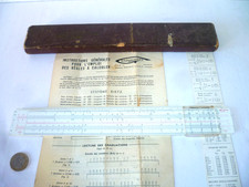 ANCIENNE RÈGLE À CALCUL GRAPHOPLEX RIETZ 620 (5)