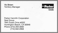 Parker Hannifin Corp Seals Vic