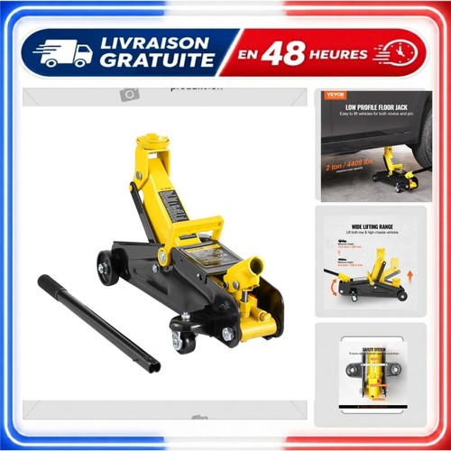 Vevor cric rouleur tonnes - cric, 2