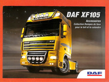 DAF TRUCKS / RAMPES DE FEUX POUR XF 105 /  PROSPECTUS