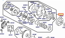 Embrayage centrifuge KYMCO KXR 250 MAXXER 250 300 MXU 2301A-LBA7-900 oem