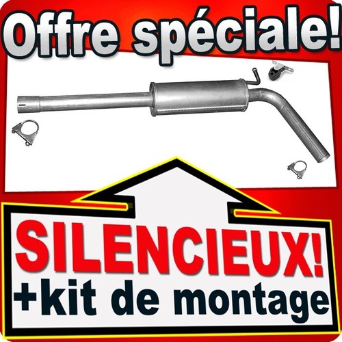 Silencieux intermédiaire pour - silencieux,