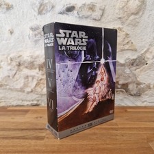 COFFRET STAR WARS TRILOGIE - 3 DVD EPISODE 4, 5 ET 6 THX GEORGES LUCAS TBE