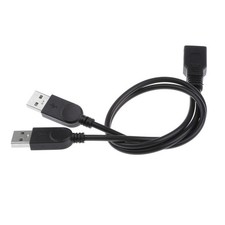 Répartiteur USB câble de données de charge femelle à 2port mâle (seulement