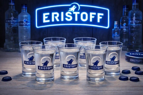 Lot 6 verres shooters - verres,
