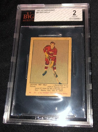 1951 parkhurst 55 red - 1951-52,