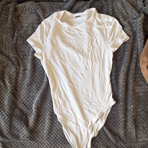 Body femme coton blanc - , uni