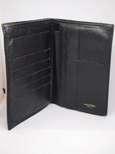 Portefeuille Lancel noir cuir