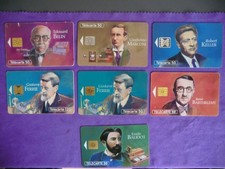 Lot de 7 Télécartes