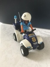 Playmobil 3655  Quad de Plage à Friction et  Policier US