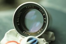 objectif projecteur h roussel paris 100mm 2.9