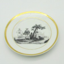 Paris. Assiette en porcelaine