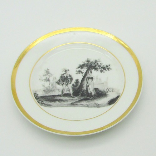 Paris assiette porcelaine - paris., en