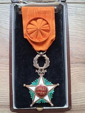 Medaille Officier Ordre du Ouissam Alaouite (Maroc) Ww1