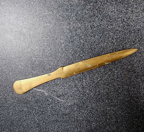 Coupe papier lettres - coupe-papier, ancien