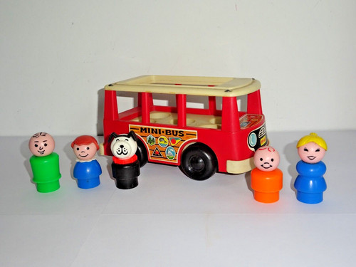 Mini bus little people play - mini,