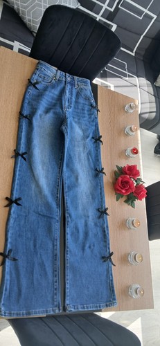 Jeans pantalon femme - jeans,