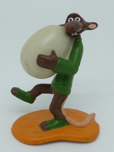Figurine ancienne pvc - ancienne, en