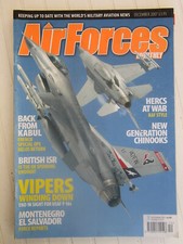 AIR FORCES MONTHLY /Dec 2008 / Hercs at war/Vipers/new Chinooks/back from Kaboul