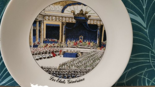 Assiette bicentenaire - assiette,
