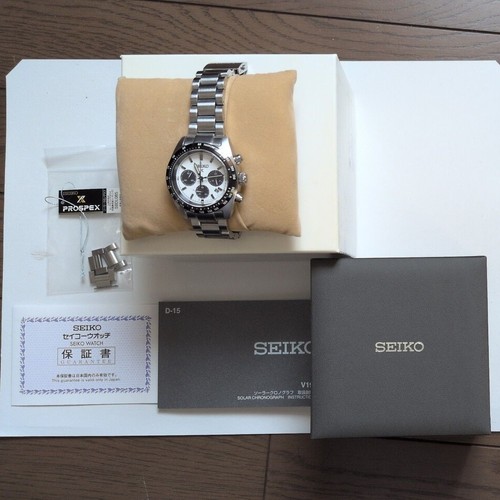 Chronographe solaire seiko - solaire,