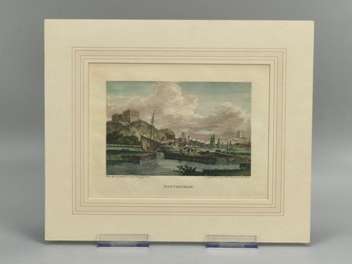 Antique hand coloured - hand,