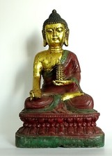 STATUE DE BOUDDHA EN BRONZE