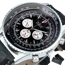 Montre Mécanique JARAGAR 039 – Élégance Classique & Performance - Cadran Noir